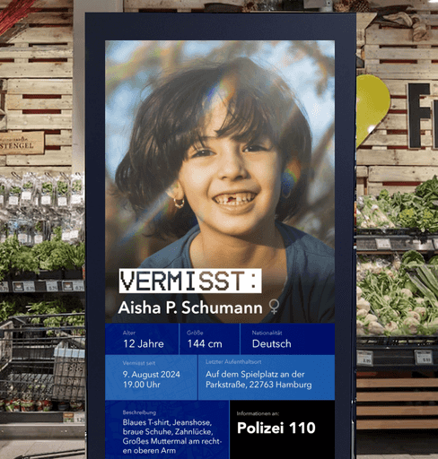 Retail Media Werbefläche bei EDEKA